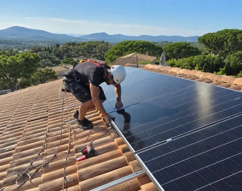 Installateur panneaux solaires Sainte-Hermine — pose photovoltaïque sur toiture