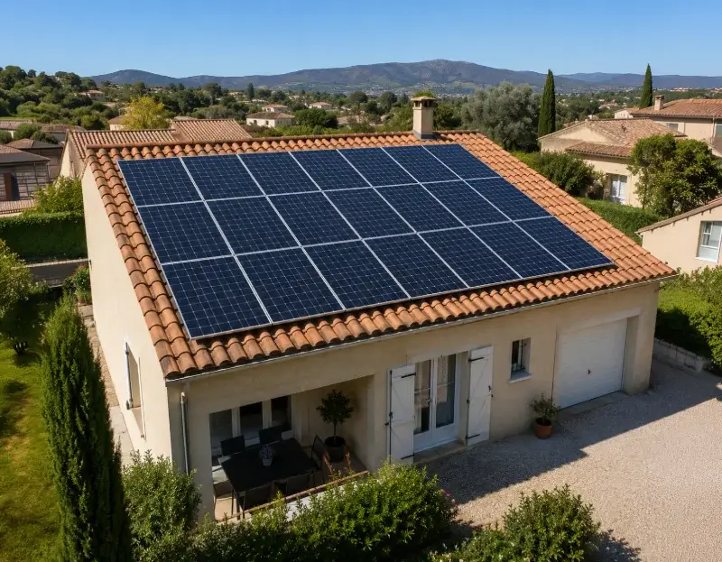 Prime à l'autoconsommation panneaux solaires Sainte-Hermine — aide financière de l'État